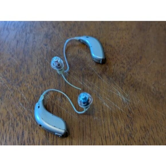 Oticon Nera Pro Hearing Aids, Left & Right Ears BTE Silver BT Untested As Is L R - Picture 11 of 12